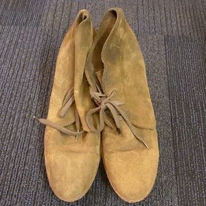 Olive green Lisa booties